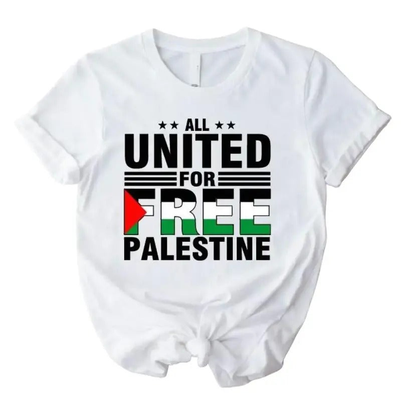 Free Palestine Flag Freedom - Adult & Kids T-Shirts, Sweatshirts & Hoodies apparel design preview 1
