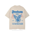 Freedom Is Found Jesus Christian Washed Pure Cotton - Adult & Kids T-Shirts, Sweatshirts & Hoodies apparel design preview 1