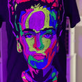 Frida Abstracta Cotton Black - Adult & Kids T-Shirts, Sweatshirts & Hoodies apparel design preview 1