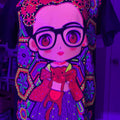 Frida Kahlo Black Cotton - Adult & Kids T-Shirts, Sweatshirts & Hoodies apparel design preview 1