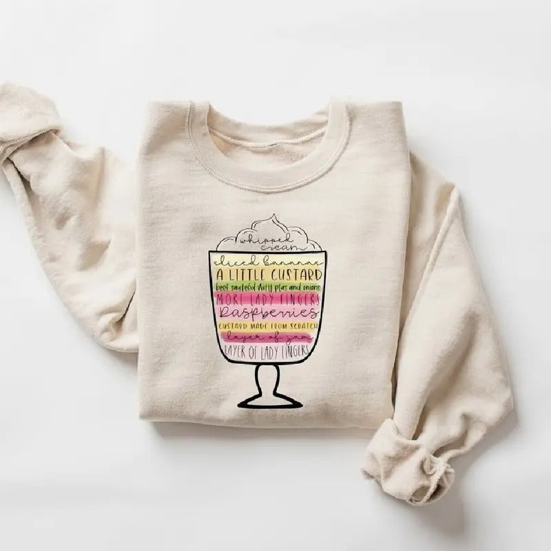 Friends English Trifle Thanksgiving Rachel'S - Adult & Kids T-Shirts, Sweatshirts & Hoodies apparel design preview 1