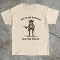 Frog Meme Just Buttered Your Last Biscuit Funny Heavy - Adult & Kids T-Shirts, Sweatshirts & Hoodies apparel design preview 1