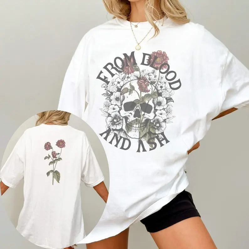 Blood Ash We Will Rise Jennifer Armentrout P0ppy - Adult & Kids T-Shirts, Sweatshirts & Hoodies apparel design preview 1