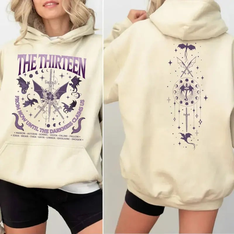 Now Until Darkness Claims Us Throne Glass Sjm We Are - Adult & Kids T-Shirts, Sweatshirts & Hoodies apparel design preview 1