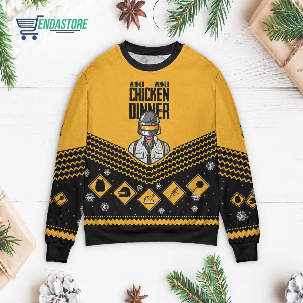 Winner winner chicken dinner 3D Christmas Sweater - Holiday Gift product image 4