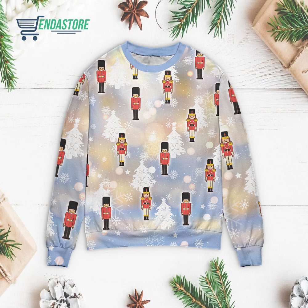 British nutcracker 3D Christmas Sweater - Holiday Gift product image 3