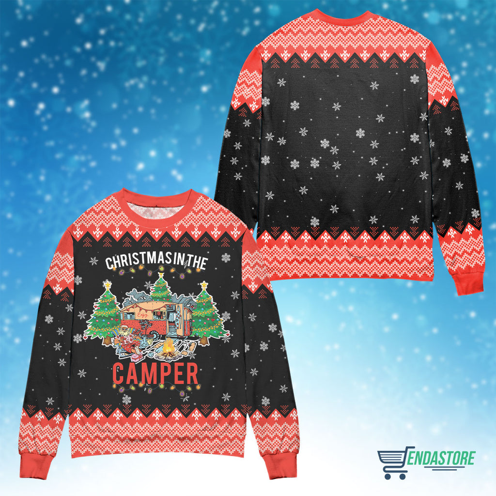 Christmas in the camper 3D Christmas Sweater - Holiday Gift product image 4