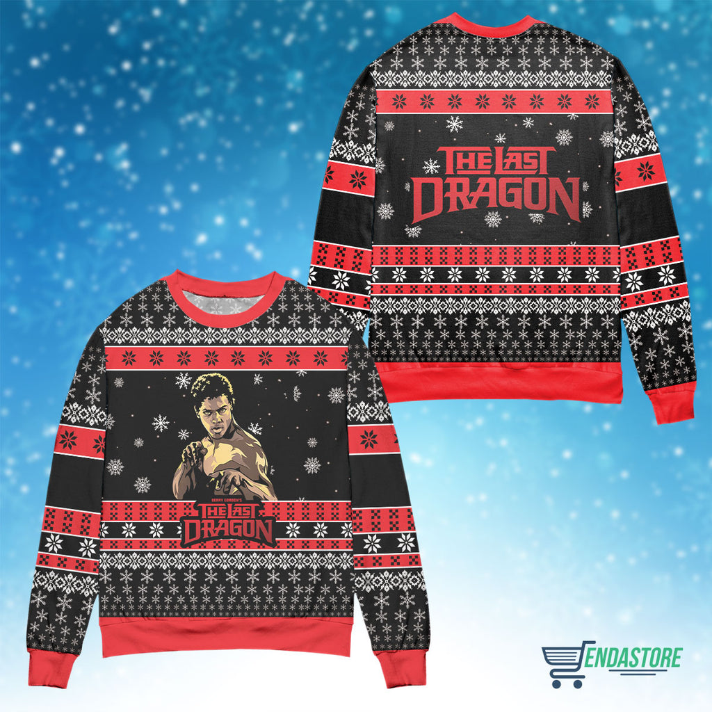 Berry Gordy the last dragon 3D Christmas Sweater - Holiday Gift product image 4