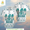 Seattle Mariners Hawaiian Frosty Gnome Winter - Adult & Kids T-Shirts, Sweatshirts & Hoodies apparel design preview 1