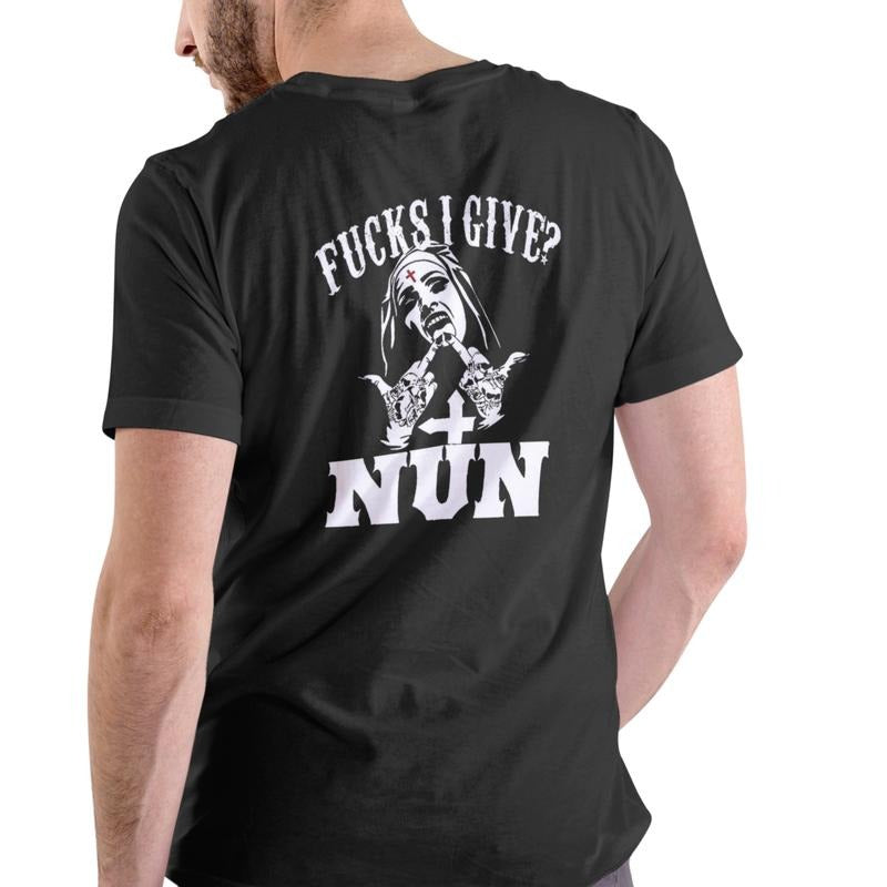 Fs I GIVE NUN Cotton - Adult & Kids T-Shirts, Sweatshirts & Hoodies apparel design preview 1