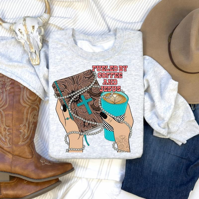 Fueled Coffee DTF Transfers THIS IS NOT - Adult & Kids T-Shirts, Sweatshirts & Hoodies apparel design preview 1
