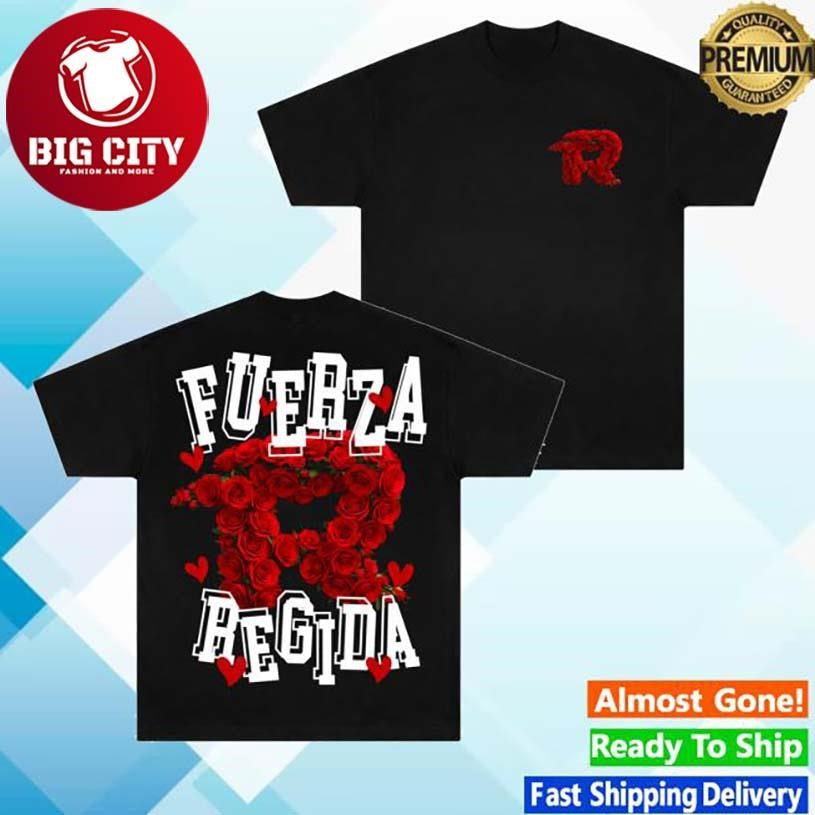 Fuerza Regida Fr Rose Two Sided - Adult & Kids T-Shirts, Sweatshirts & Hoodies apparel design preview 1
