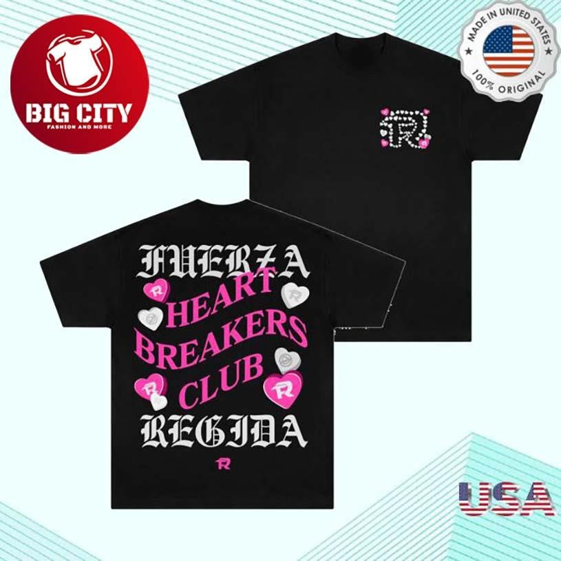 Fuerza Regida Heartbreakers Two Sided - Adult & Kids T-Shirts, Sweatshirts & Hoodies apparel design preview 1