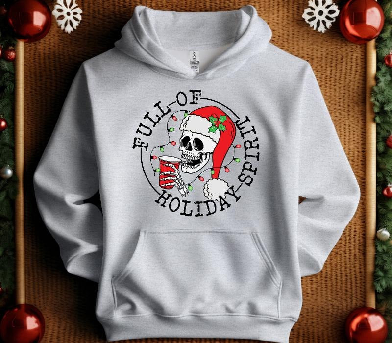 Full Spirit Skeleton - Adult & Kids T-Shirts, Sweatshirts & Hoodies apparel design preview 1