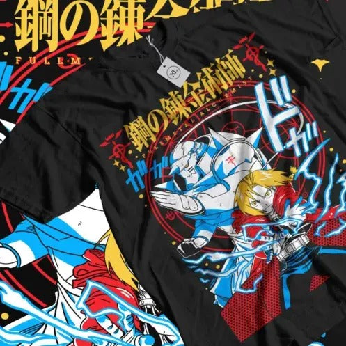 Fullmetal Alchemist Brotherhood Alphonse Elric Anime - Adult & Kids T-Shirts, Sweatshirts & Hoodies apparel design preview 1