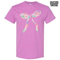 Fun Floral Bow Gildan Short Sleeve 'NLB' - Adult & Kids T-Shirts, Sweatshirts & Hoodies apparel design preview 1