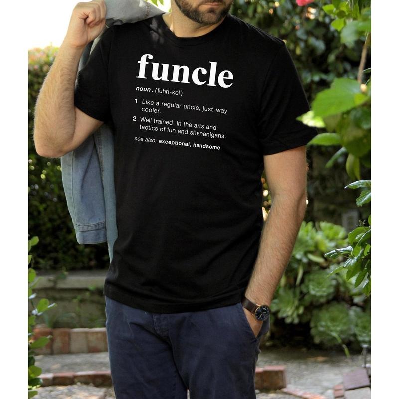 Funcle Definition Funny Uncle New Be Favorite Like - Adult & Kids T-Shirts, Sweatshirts & Hoodies apparel design preview 1