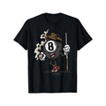 Funny 8 Ball Billiard Pool Player Eight Billiards - Adult & Kids T-Shirts, Sweatshirts & Hoodies apparel design preview 1