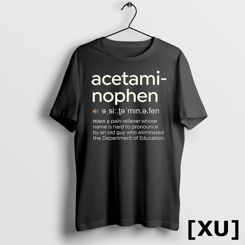 Funny Acetaminophen Pronunciation Sweater - Adult & Kids T-Shirts, Sweatshirts & Hoodies apparel design preview 1