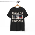 Funny Level 40 Unlocked Video Gamer 40th Menswear - Adult & Kids T-Shirts, Sweatshirts & Hoodies apparel design preview 1