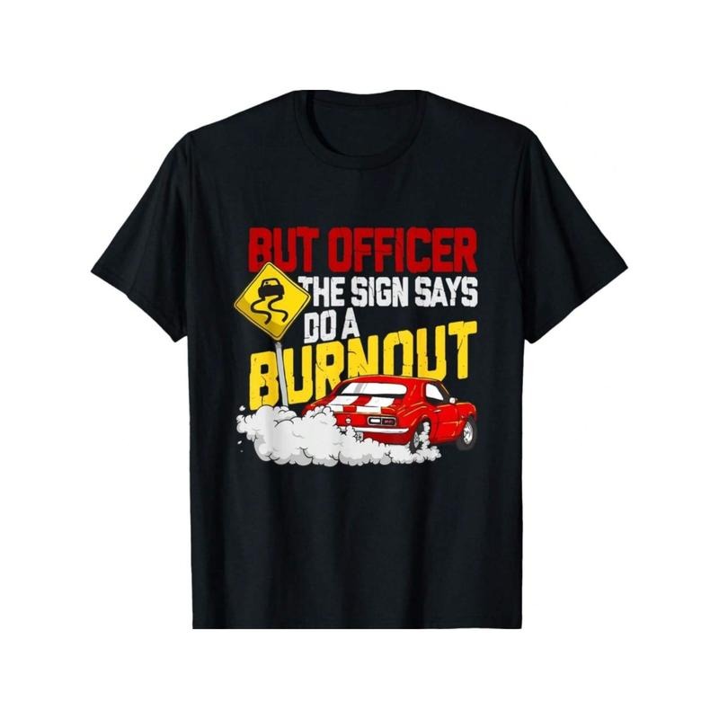 Funny Car Racing Burnout Drag Muscle Lover Made USA - Adult & Kids T-Shirts, Sweatshirts & Hoodies apparel design preview 1
