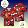 Funny Christmas Santa Claus Farmer Red Bears Hawaiian - Adult & Kids T-Shirts, Sweatshirts & Hoodies apparel design preview 1
