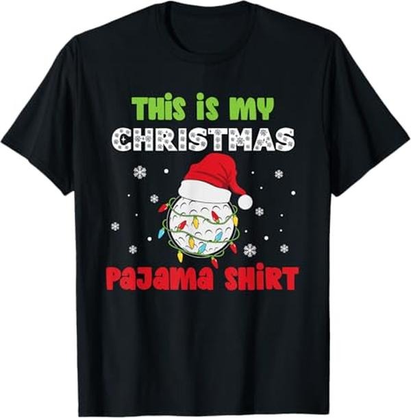 Funny This Is My Pajama Golf Menswear Top - Adult & Kids T-Shirts, Sweatshirts & Hoodies apparel design preview 1