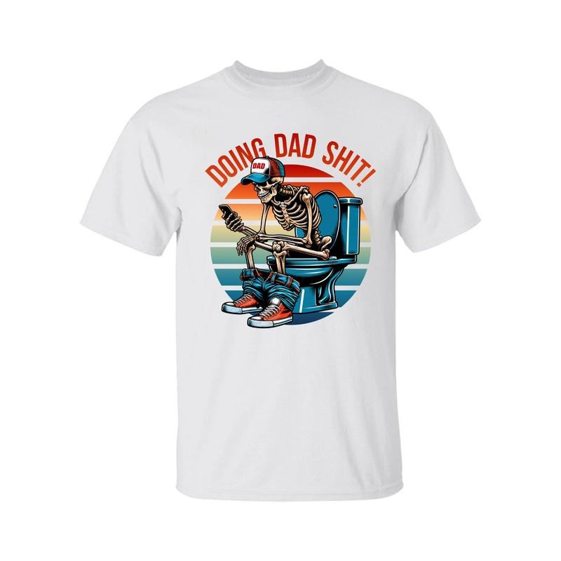 Funny Dad Daddy Husband Skeleton Step - Adult & Kids T-Shirts, Sweatshirts & Hoodies apparel design preview 1