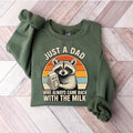 Funny Dad Just Who Always Came Back Milk Daddy - Adult & Kids T-Shirts, Sweatshirts & Hoodies apparel design preview 1