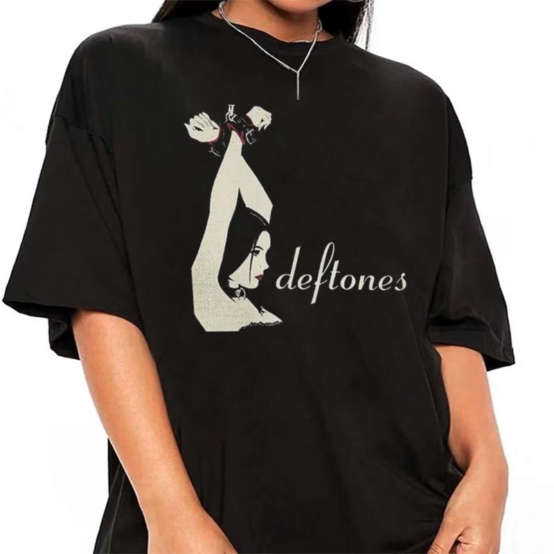 Funny Deftones Band Rock Music Tour 2025 Concert Fans - Adult & Kids T-Shirts, Sweatshirts & Hoodies apparel design preview 1