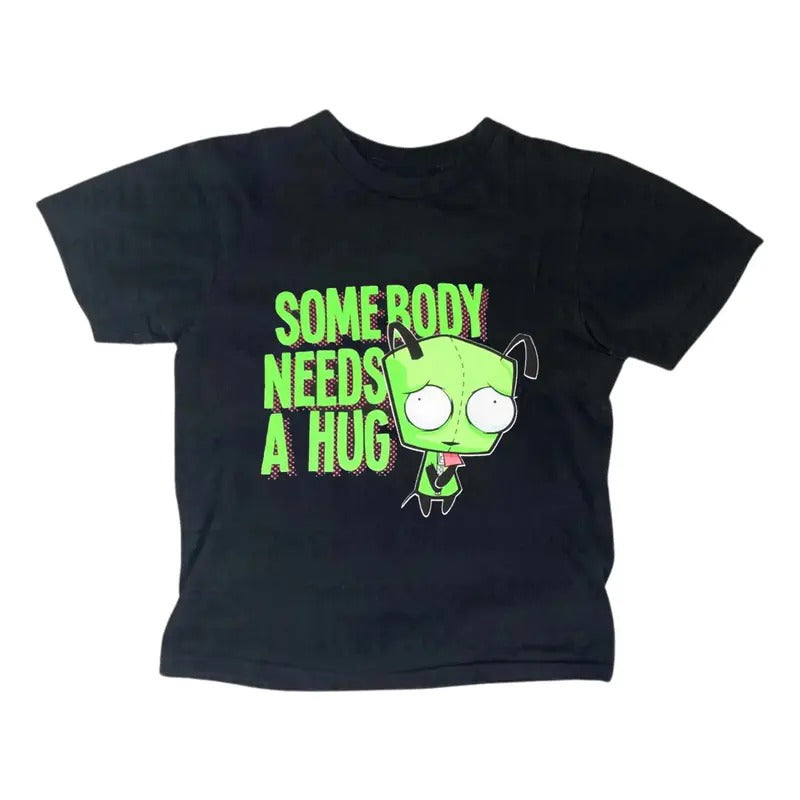 Funny GIR Baby Gothic Emo Girl Scene 2000s Casual - Adult & Kids T-Shirts, Sweatshirts & Hoodies apparel design preview 1