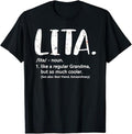 Funny Grandma Grandmother Lita Casual Cotton Top - Adult & Kids T-Shirts, Sweatshirts & Hoodies apparel design preview 1