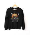 Funny Halloween Horror BuIbasaur Spooky Pumpkin - Adult & Kids T-Shirts, Sweatshirts & Hoodies apparel design preview 1