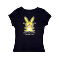 Funny Happy Bunny Baby Y2k Top Streetwear Gothic Emo - Adult & Kids T-Shirts, Sweatshirts & Hoodies apparel design preview 1
