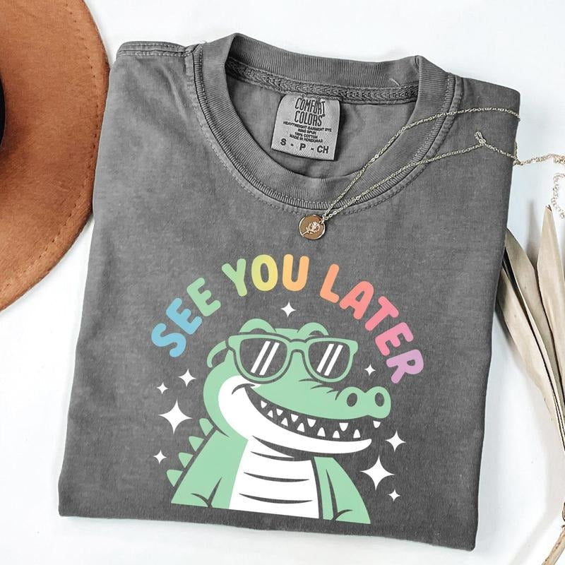 Funny Last Day School Teacher End Year Comfort Colors - Adult & Kids T-Shirts, Sweatshirts & Hoodies apparel design preview 1