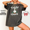 Funny Luck Duck St Patrick'S Patty'S Irish Party - Adult & Kids T-Shirts, Sweatshirts & Hoodies apparel design preview 1