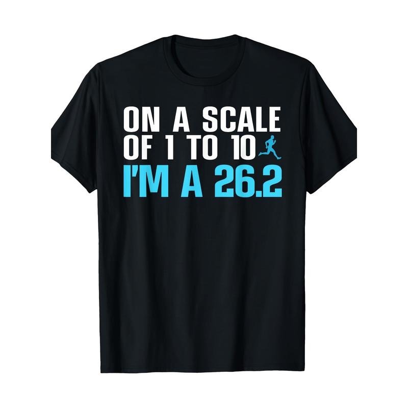 Funny Marathon Finisher 26.2 100% Cotton Casual Round - Adult & Kids T-Shirts, Sweatshirts & Hoodies apparel design preview 1
