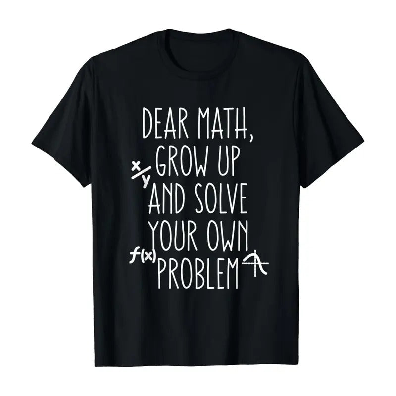 Funny Math Teen Tween Teacher College - Adult & Kids T-Shirts, Sweatshirts & Hoodies apparel design preview 1