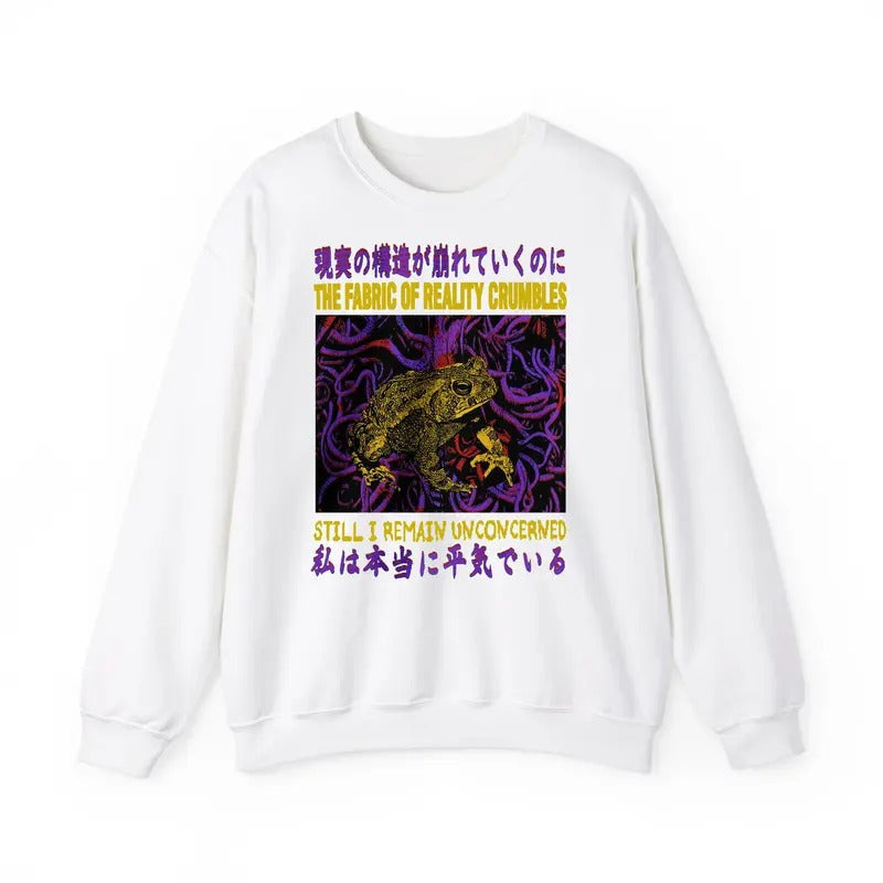 Funny Meme Japanese Fabric Reality Crumbles Vintage - Adult & Kids T-Shirts, Sweatshirts & Hoodies apparel design preview 1