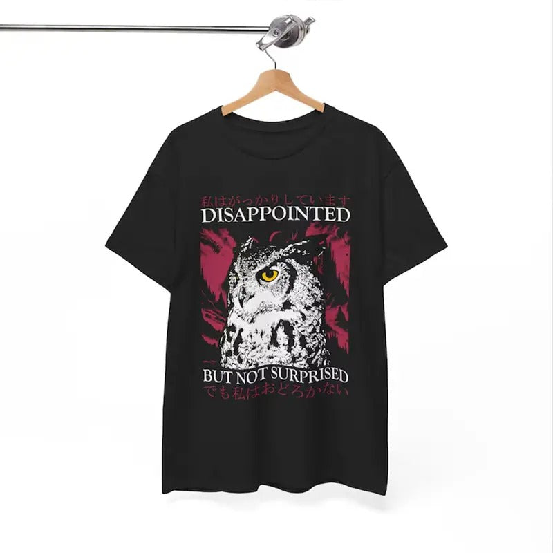 Funny Meme Disappointed But Not Suprised Japanese - Adult & Kids T-Shirts, Sweatshirts & Hoodies apparel design preview 1