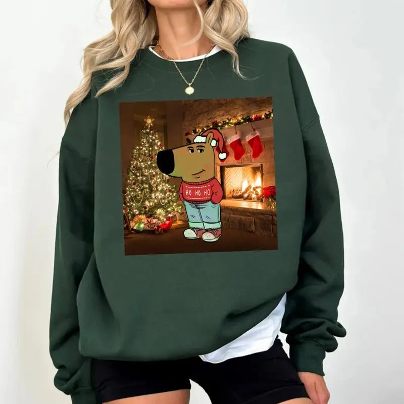 Funny Meme Chill Guy Stupid White Elephant - Adult & Kids T-Shirts, Sweatshirts & Hoodies apparel design preview 1
