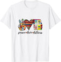 Funny Mexican Peace Love Lottery Bingo Cards Latina - Adult & Kids T-Shirts, Sweatshirts & Hoodies apparel design preview 1