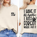 Funny Mom Life Mama Skeleton Hand Sarcastic - Adult & Kids T-Shirts, Sweatshirts & Hoodies apparel design preview 1