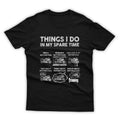 Funny Motorcycle Things I Do My Spare Time Biker - Adult & Kids T-Shirts, Sweatshirts & Hoodies apparel design preview 1