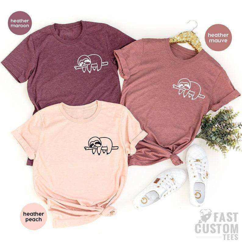 Funny Sloth Cute Animal Lover Adorable Animals Yoga - Adult & Kids T-Shirts, Sweatshirts & Hoodies apparel design preview 1