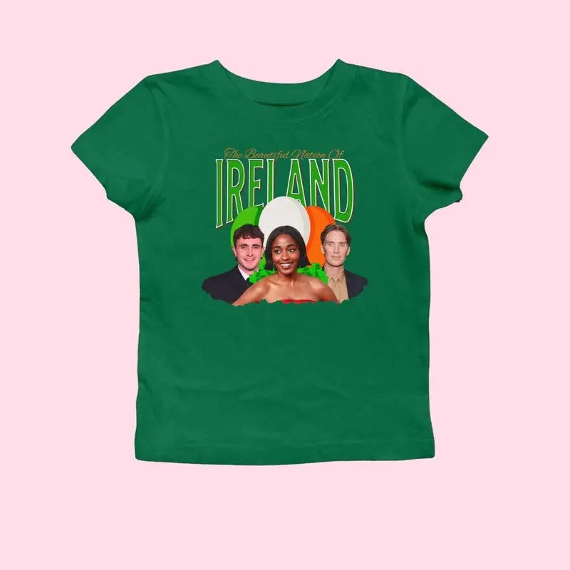 Funny St Patrick'S Day Baby Paddy'S Paul Mescal Y2K - Adult & Kids T-Shirts, Sweatshirts & Hoodies apparel design preview 1