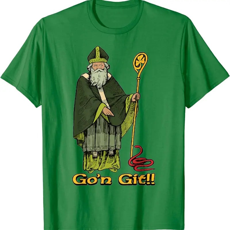 Funny St Patricks Day Go'N Git Patrick - Adult & Kids T-Shirts, Sweatshirts & Hoodies apparel design preview 1