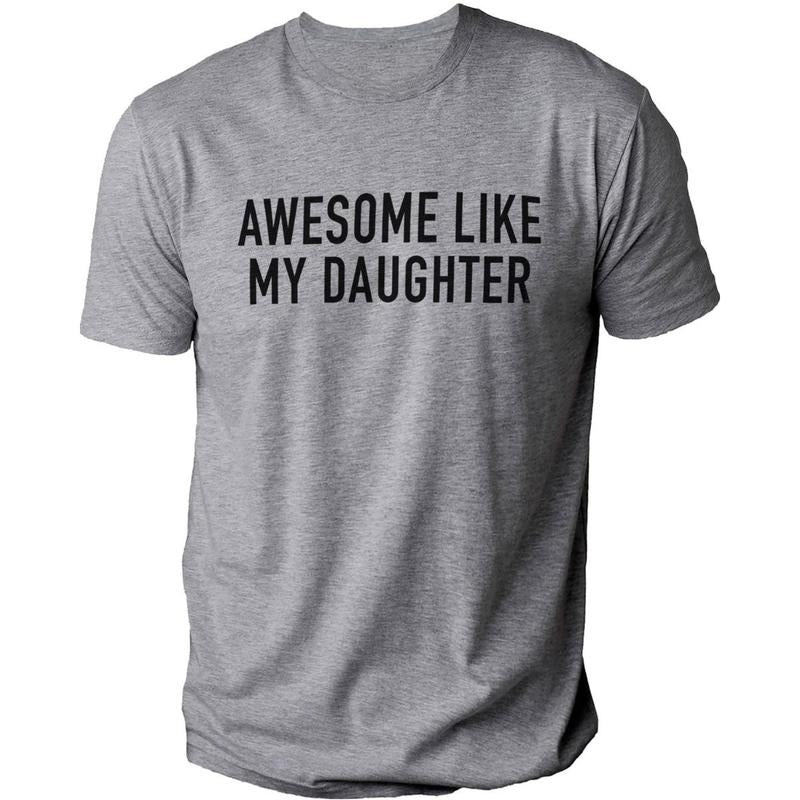 Funny DRG Awesome Like My Daughter Fathers Dad - Adult & Kids T-Shirts, Sweatshirts & Hoodies apparel design preview 1