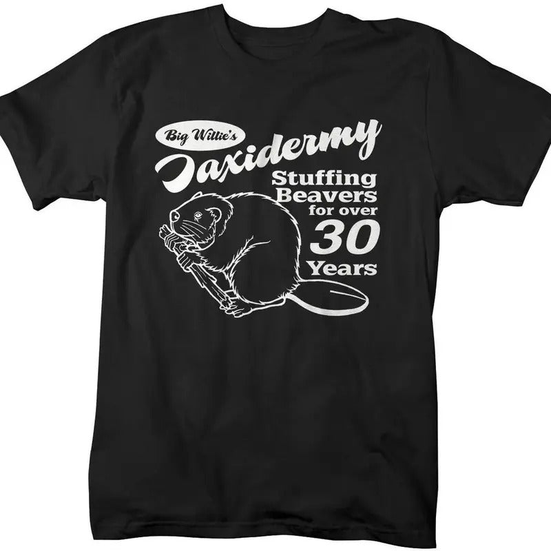 Funny Taxidermy Offensive Stuffing Beavers Comfort - Adult & Kids T-Shirts, Sweatshirts & Hoodies apparel design preview 1