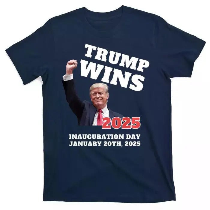 Funny Trump Wins 2025 Inauguration Day Crew Liberal - Adult & Kids T-Shirts, Sweatshirts & Hoodies apparel design preview 1